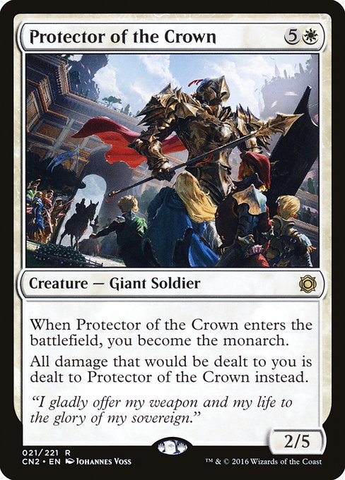 Protector of the Crown - Conspiracy: Take the Crown Rare Card