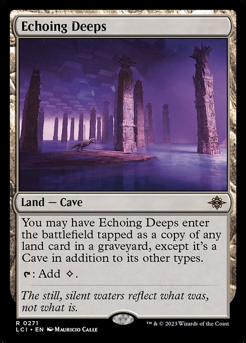 Echoing Deeps - The Lost Caverns of Ixalan Rare Card