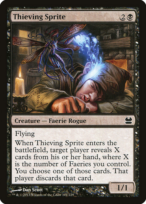 Thieving Sprite - Modern Masters Common Card