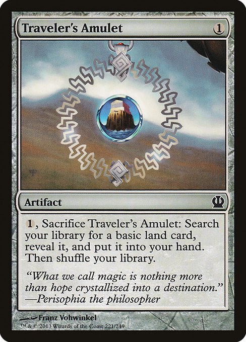 Traveler's Amulet - Theros Common Card