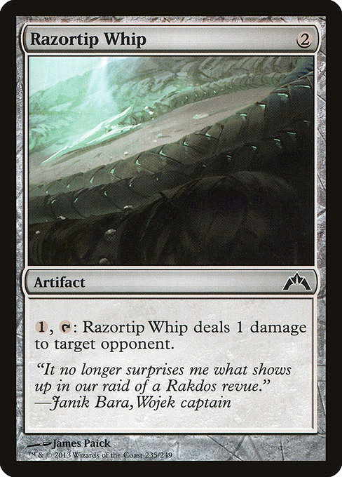 Razortip Whip - Gatecrash Common Card