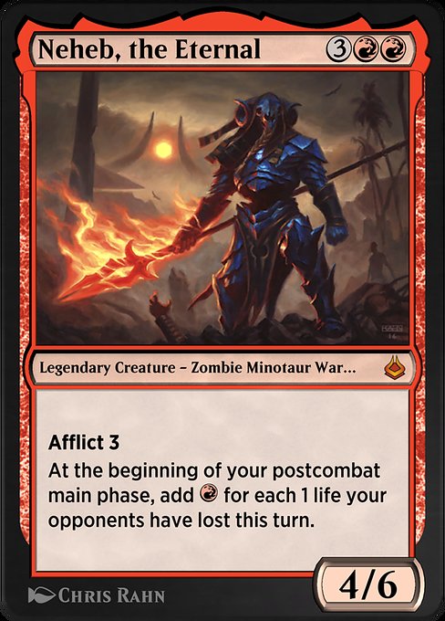 Neheb, the Eternal - Amonkhet Remastered Mythic Card
