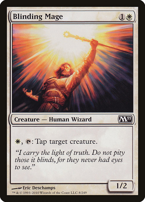 Blinding Mage - Magic 2011 Common Card