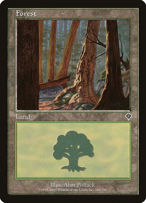 Forest - Invasion Common Card