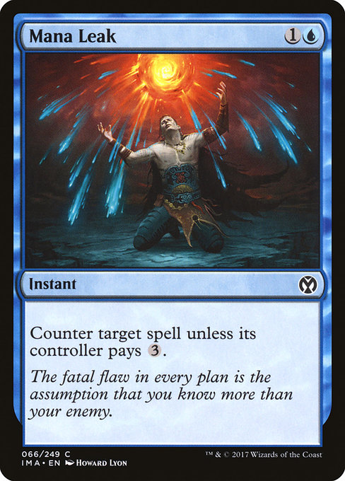 Mana Leak - Iconic Masters Common Card