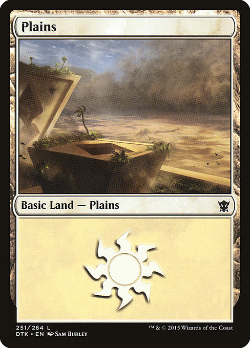 Plains - Dragons of Tarkir Common Card
