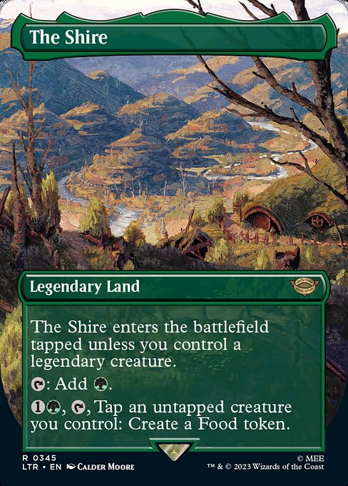 The Shire - The Lord of the Rings: Tales of Middle-earth Rare Card
