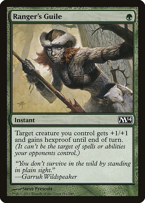 Ranger's Guile - Magic 2014 Common Card