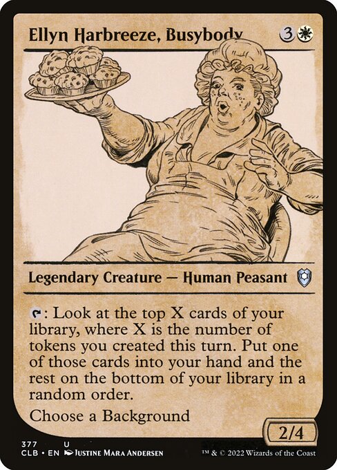 Ellyn Harbreeze, Busybody - Commander Legends: Battle for Baldur's Gate Uncommon Card