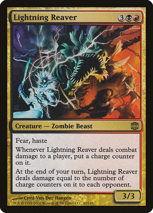 Lightning Reaver - Alara Reborn Rare Card