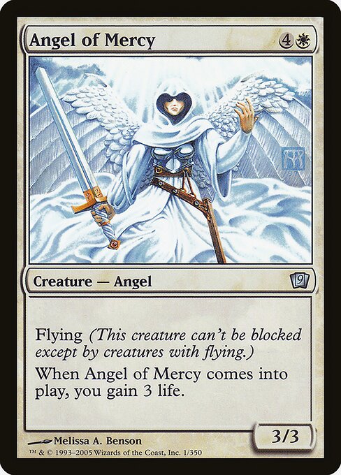 Angel of Mercy - Ninth Edition Uncommon Card