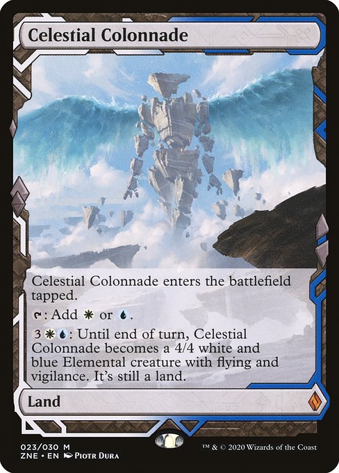 Celestial Colonnade - Zendikar Rising Expeditions Mythic Card