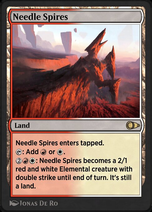 Needle Spires - Pioneer Masters Rare Card