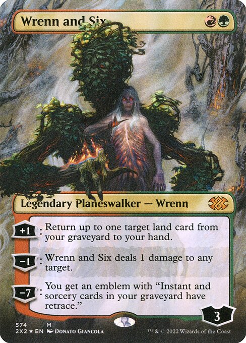 Wrenn and Six - Double Masters 2022 Mythic Card