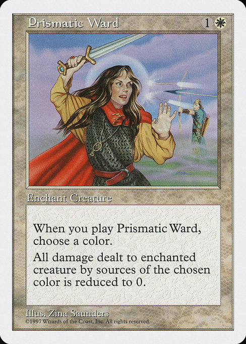 Prismatic Ward - Fifth Edition Common Card
