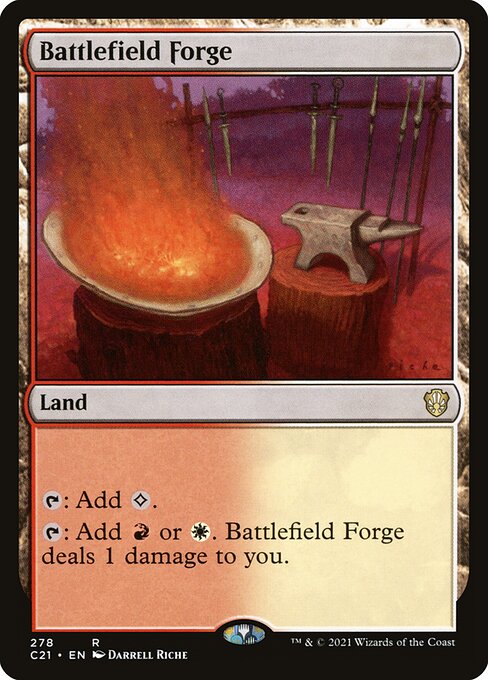 Battlefield Forge - Commander 2021 Rare Card
