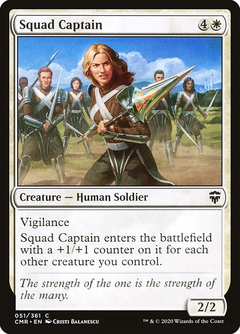 Squad Captain - Commander Legends Common Card