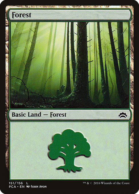 Forest - Planechase Anthology Common Card