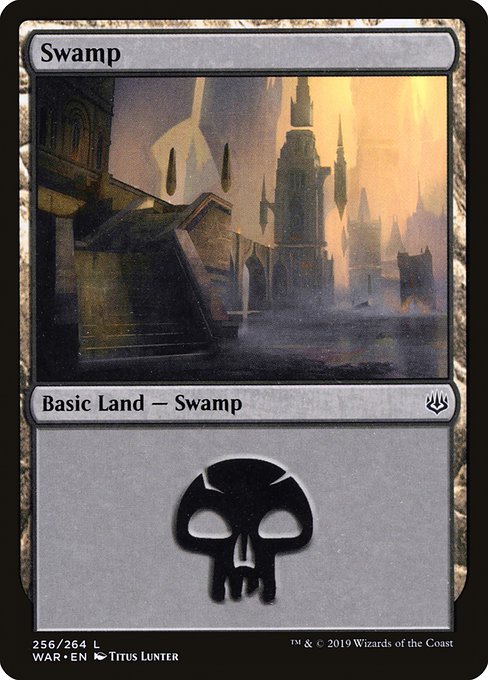 Swamp - War of the Spark Common Card