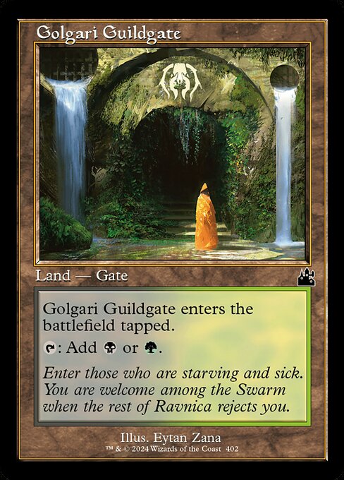 Golgari Guildgate - Ravnica Remastered Common Card