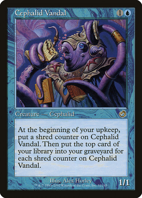 Cephalid Vandal - Torment Rare Card