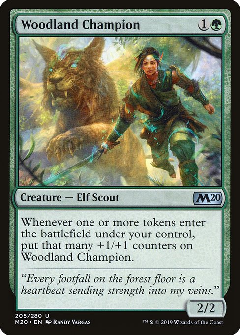 Woodland Champion - Core Set 2020 Uncommon Card