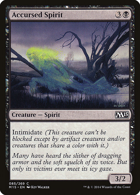 Accursed Spirit - Magic 2015 Common Card