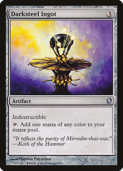 Darksteel Ingot - Commander 2013 Uncommon Card
