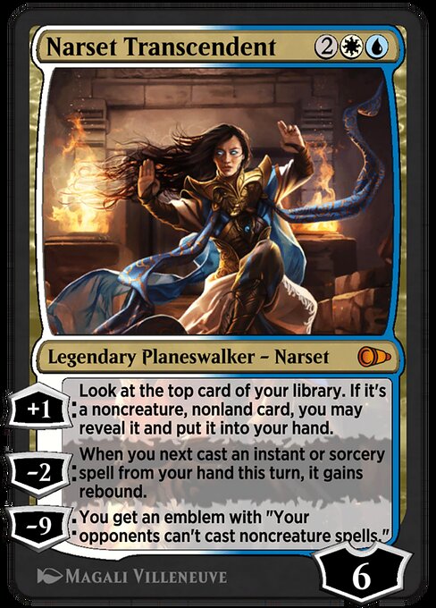 Narset Transcendent - Pioneer Masters Mythic Card