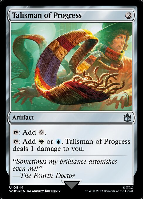 Talisman of Progress - Doctor Who Uncommon Card