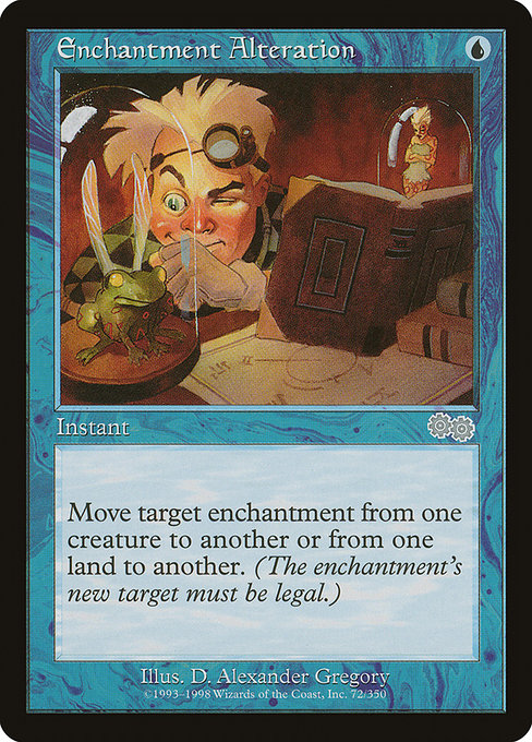 Enchantment Alteration - Urza's Saga Uncommon Card
