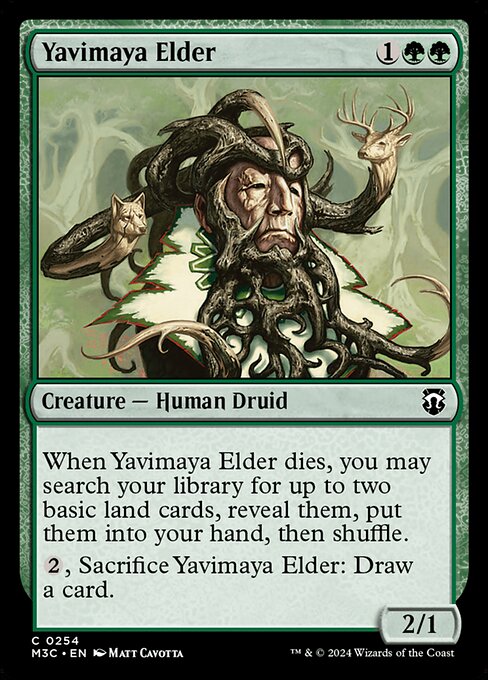 Yavimaya Elder - Modern Horizons 3 Commander Common Card
