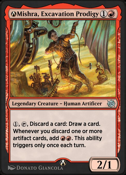 A-Mishra, Excavation Prodigy - The Brothers' War Uncommon Card