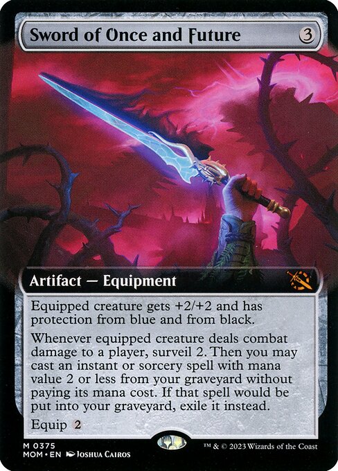 Sword of Once and Future - March of the Machine Mythic Card