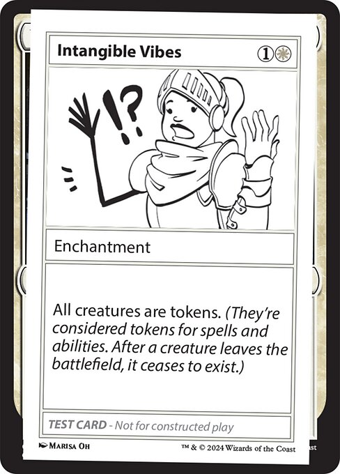 Intangible Vibes - Mystery Booster 2 Rare Card