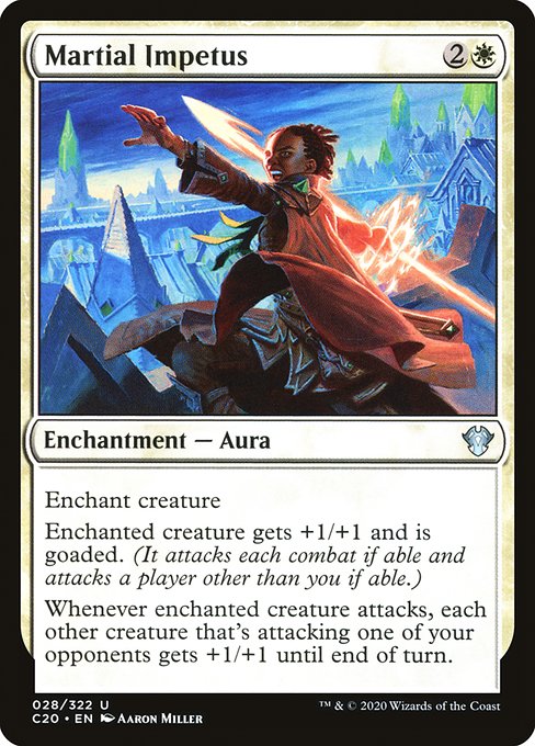Martial Impetus - Commander 2020 Uncommon Card