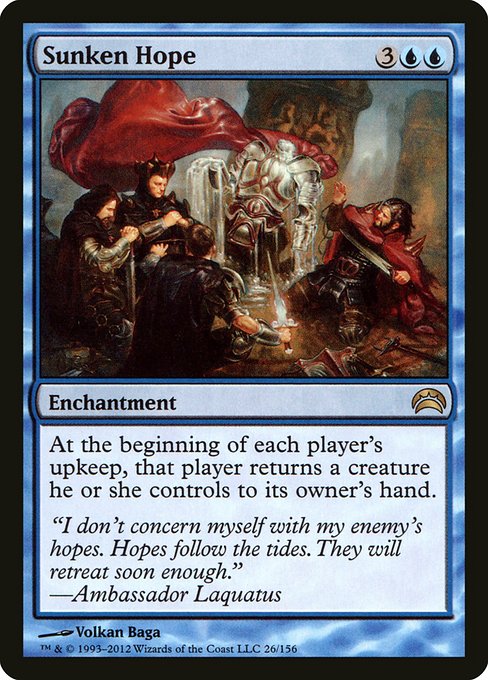 Sunken Hope - Planechase 2012 Rare Card