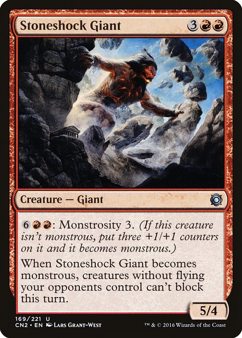 Stoneshock Giant - Conspiracy: Take the Crown Uncommon Card