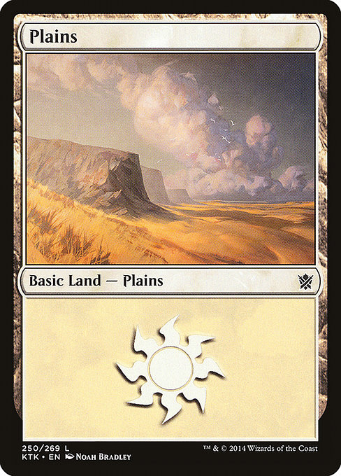 Plains - Khans of Tarkir Common Card