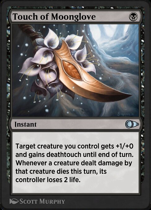 Touch of Moonglove - Pioneer Masters Uncommon Card