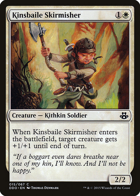 Kinsbaile Skirmisher - Duel Decks: Elspeth vs. Kiora Common Card