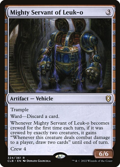 Mighty Servant of Leuk-o - Commander Legends: Battle for Baldur's Gate Rare Card