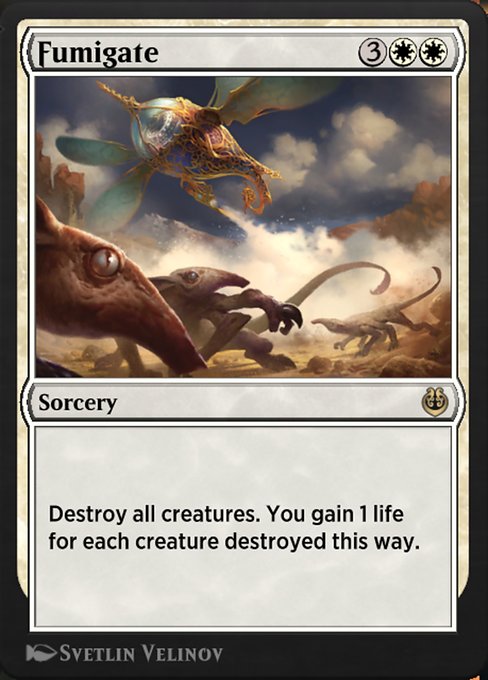 Fumigate - Kaladesh Remastered Rare Card