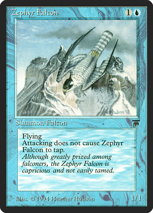 Zephyr Falcon - Legends Common Card