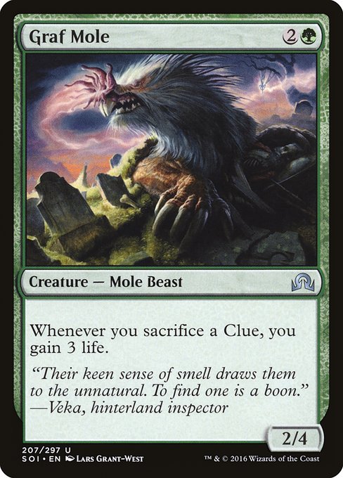 Graf Mole - Shadows over Innistrad Uncommon Card