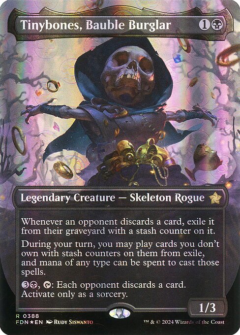 Tinybones, Bauble Burglar - Foundations Rare Card