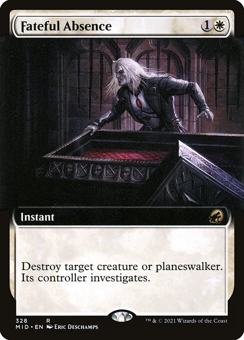 Fateful Absence - Innistrad: Midnight Hunt Rare Card