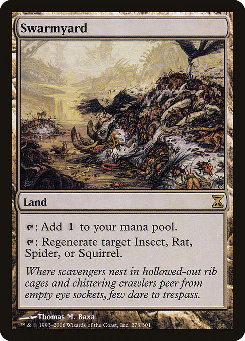 Swarmyard - Time Spiral Rare Card