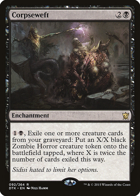 Corpseweft - Dragons of Tarkir Rare Card