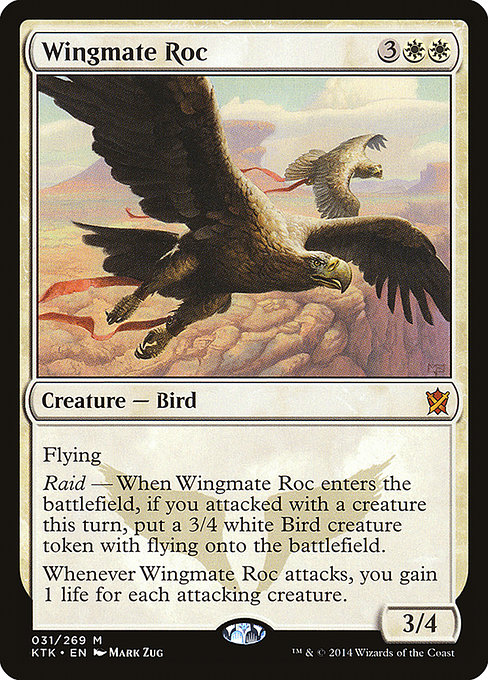 Wingmate Roc - Khans of Tarkir Mythic Card